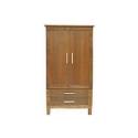 Baby Weavers Beth 2 Drawer Wardrobe Conker