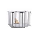 BabyDan - BabyDen - Play Pen and Gate Silver