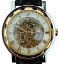 Gold Ivory Wind-Up Wrist Watch