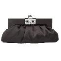 Black Crystal Link Bag