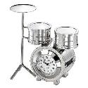 Drum Kit Miniature Clock