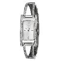 Guess Ladies' Semi-Bangle Crystal-set Watch