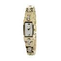 Accurist Ladies' Stone Set Gold-Plated Bracelet Watch