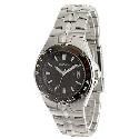 Sekonda Men's Stainless Steel Black Dial Watch