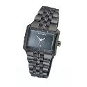 Police Men's Black Ion-plated Bracelet Watch