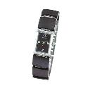 Fossil Ladies' Black Wood Bracelet Watch