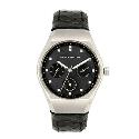 Karen Millen Black Snake Leather Strap Watch