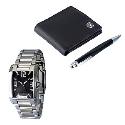 Police Men's Exclusive Ignition Three Piece Watch Box Set