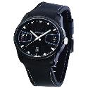 Police Pursuit Men's Black Dial Strap Watch