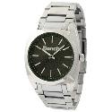 Bench Men's Black Dial Stainless Steel Bracelet Watch