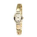 Sekonda Ladies' Gold-Plated Semi Bangle Watch