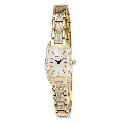 Pulsar Ladies' Gold-Plated Stone Set Bracelet Watch