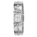 DKNY Ladies' Stone Set Rectangular Dial Bangle Watch