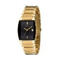 Accurist Men's Gold-Plated Bracelet Watch