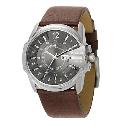 Diesel Men's Brown Leather Strap Watch