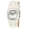 Kahuna Ladies' Cream Leather Strap Watch