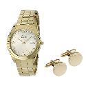 Limit Vintage Men's Gold-Plated Watch Gift Set