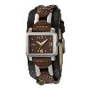 Fossil Ladies' Brown Cuff Watch