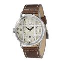 Fossil Men's Brown Strap Flip Watch