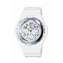 Casio Baby-G Combi White Resin Strap Watch