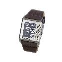 Diesel Men's Digital Dial Brown Leather Strap Watch