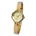 Oasis Ladies' Gold-Plated Bracelet Watch