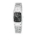 Citizen Eco Drive Ladies' Black Tonneau Dial Bracelet Watch