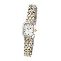 Lorus Ladies' White Dial Two Tone Bracelet Watch