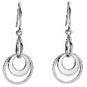 Sterling Silver Circle Earrings