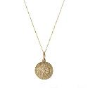 9ct Gold St Christopher Pendant