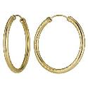 9ct Gold Hoop Earrings