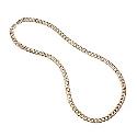 Men's 9ct Gold Curb Chain 22""