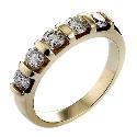 9ct Gold 1/2 Carat Diamond Ring