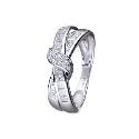 9ct White Gold 1/2 Carat Diamond Ring