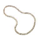 Men's 9ct Gold Curb Chain 22""