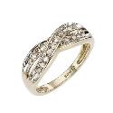 9ct Gold Quarter Carat Diamond Ring