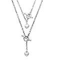 9ct White Gold Necklace & Bracelet