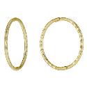 9ct Gold Small Hoop Earrings