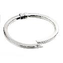 Sterling Silver Torque Bangle