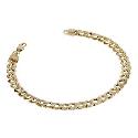 9ct Yellow Gold 8" Hollow Curb Chain