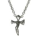 Police Jagged Cross Pendant