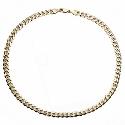 9ct Gold 20"" Flat Curb Chain