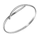 Hot Diamonds Silver Organic Bangle