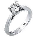 Forever Diamonds - 18ct White Gold Half Carat Diamond Ring