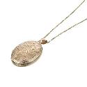 9ct Yellow Gold 26mm Locket