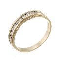 9ct Yellow Gold Quarter Carat Diamond Wedding Ring