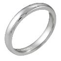 18ct White Gold Super Heavyweight Wedding 3mm Ring