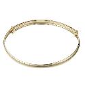 9ct Gold Child's Bangle