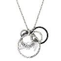 DKNY Multi Circle Necklet