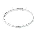 Sterling Silver Patterned Expansion Bangle